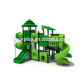 GS Aprovação Tube Tunnel Slides Tipo Large Plastic Kids Outdoor Play Equipamento